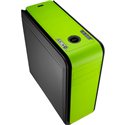 Aerocool DS 200 Green Gaming Case Noise Dampening 2 x USB3 7 Colour LCD Panel (170)
